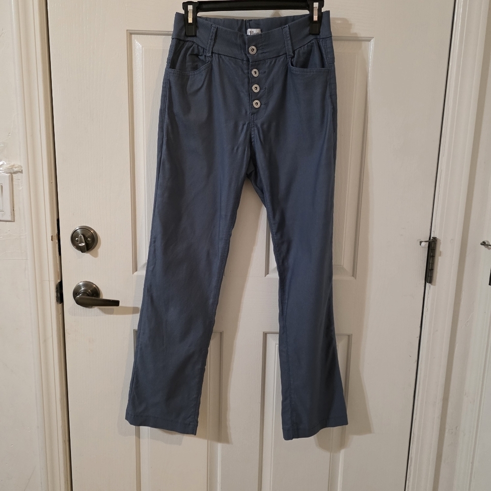 BEVY FLOG Blue Flare Pants